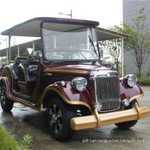 Red Electric Classic Antique Car for Showing Guest